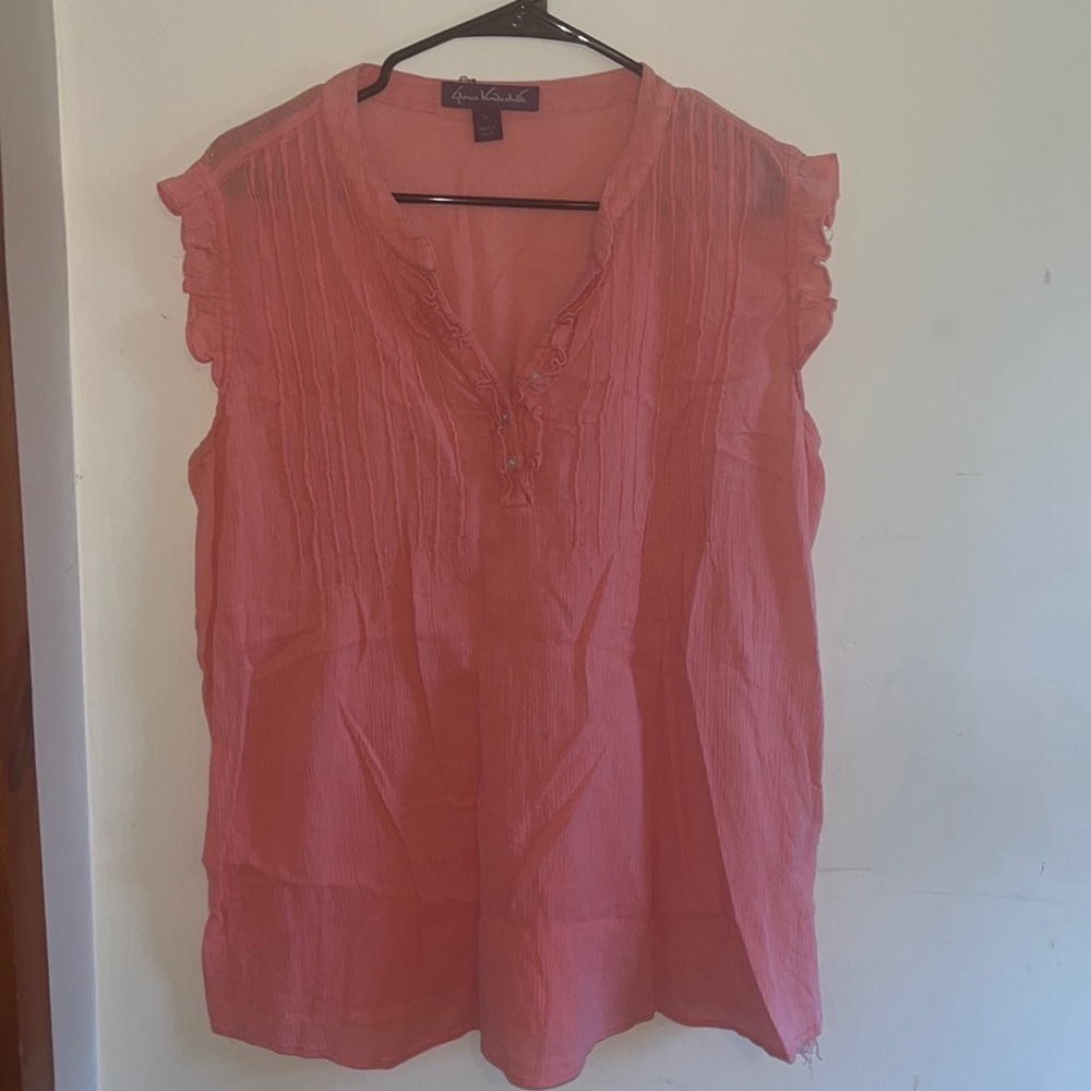 Pink blouse